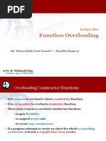 Function Overloading