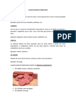 Clasificación de Embutidos