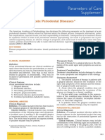 Parameters of Care Supplement: Parameter On Acute Periodontal Diseases