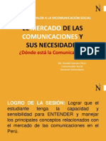 El Mercado Peruano de las Comunicaciones y sus necesidades.