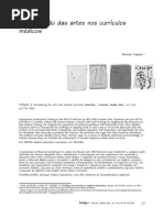 A Introdução Das Artes Nos Currículos Médicos. (1)