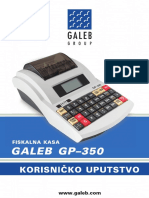 Galeb GP350 Korisnicko Uputstvo PDF