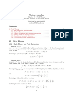 Abstract Algebra ch13 Dummit Foote2 PDF