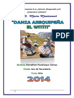 Asignacion de La Danza Wititi