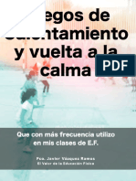 Juegos de Calentamiento y Vuelta A La Calma PDF
