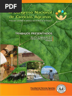 Iii Congreso Nacional de Ciencias Agrarias 2014 - Una PDF | PDF ...