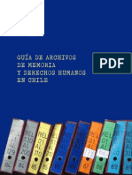 Guía de Archivos de Memoria y Derechos Humanos en Chile