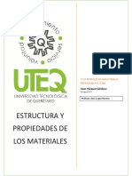 Estructura y Propiedades de Los Materiales