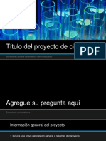 Proyecto de Ciencias