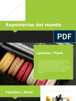 Reposterías Del Mundo