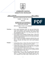 Perda Tarif RSUD Tahun 2008 PDF