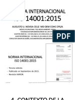 Norma Internacional - ISO 14001-2015 - Augusto Novoa Celiz PDF