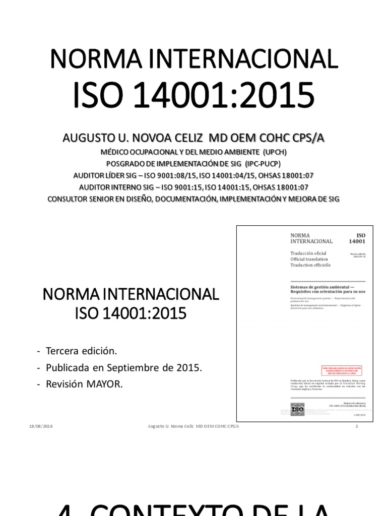 Iso 14001 Pdf Español – Norma Iso 14001 Pdf Gratis – NLKTKQ