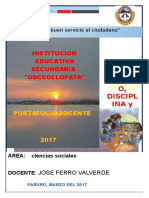 Carpeta Pedagógica 2016 Osccollopata en Proceso