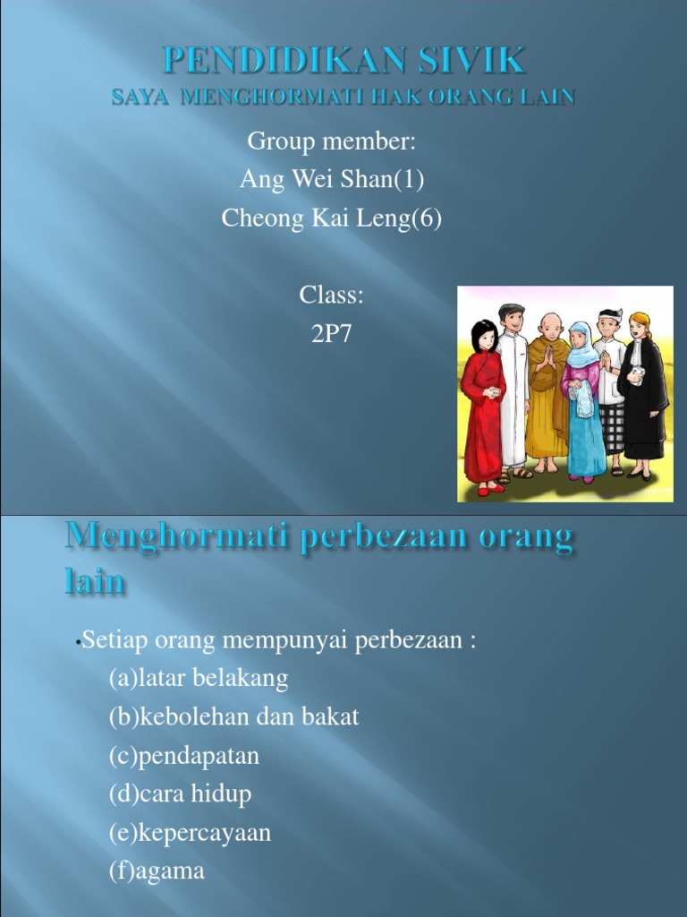 Menghormati Hak Orang Lain dalam Kehidupan | PDF