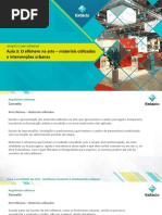 O efêmero na arte – materiais utilizados e intervenções urbanas 