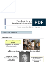 Teoría sociocultural de Vygotsky y el aprendizaje