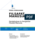 Filsafat Manusia 1-Pendahuluan&Pengantar