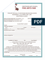 Fine Arts App 2017 PDF