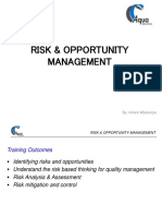 Risk & Opportunity Management