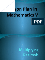 Multiplication of Decimals