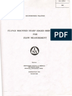 ISA RP3.2-1960  Flange mounted sharp edged orifice plate for flow measurement.pdf