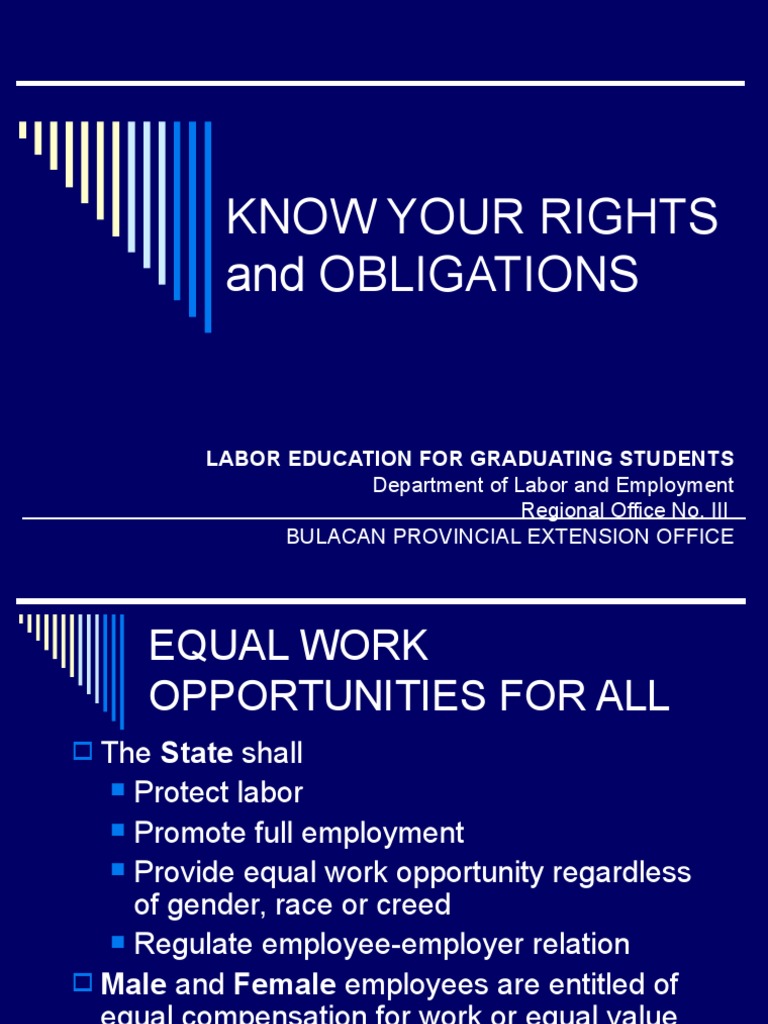 Know Your Rights | PDF | Working Time | Collective Bargaining