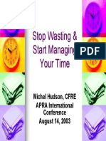 Stop Wasting & Start Managing Your Time