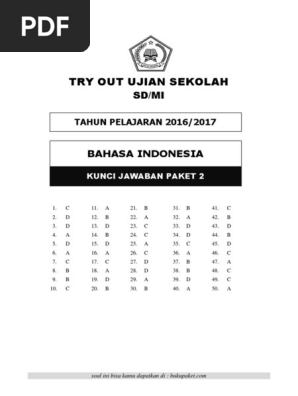 Kunci Jawaban B Indo Paket 2 Pdf