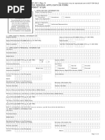 Annex A Quota Immigrant Visa Application Form PDF