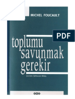 Michel Foucault - Toplumu Savunmak Gerekir.pdf