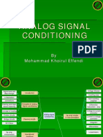 Bab Ii Analog Signal Conditioning PDF