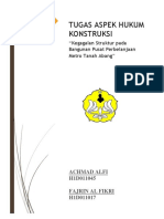 Tugas Aspek Hukum Konstruksi