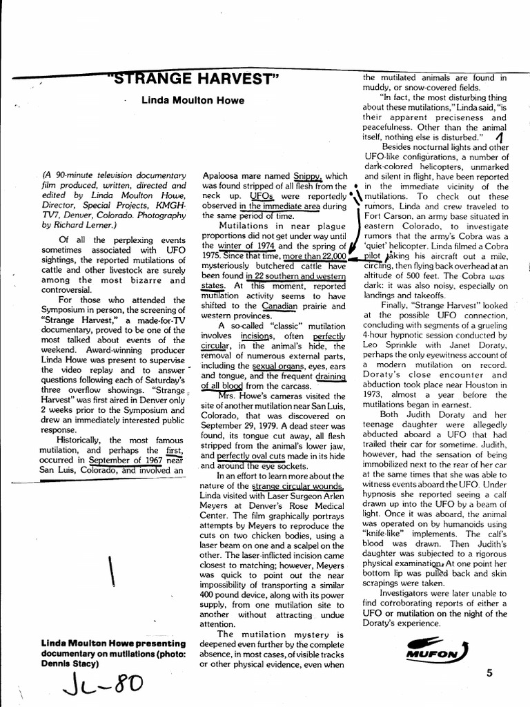 Strange Harvest movie audience review screenshot