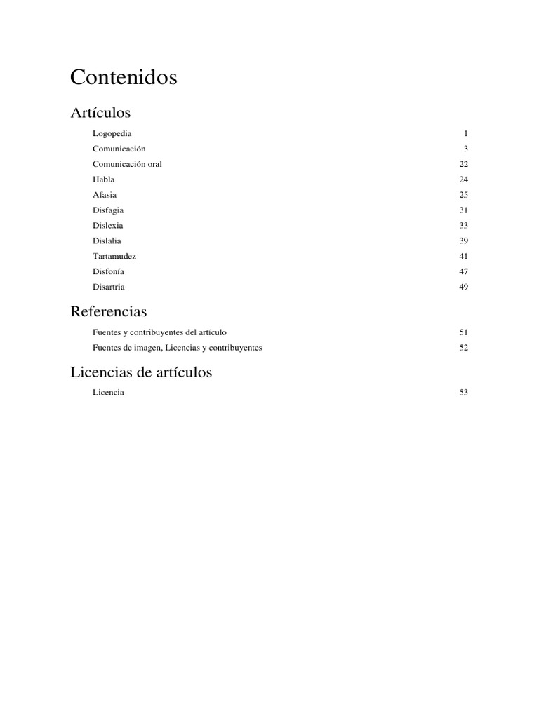 Introducción a la Logopedia | PDF | Patología del habla y Lenguaje ...