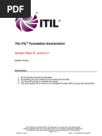 Sample B-AXELOS-ITIL Exam PDF