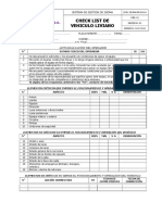 01 Check List de Vehiculos Livianos