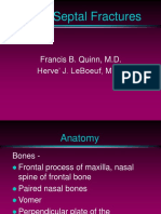 Nasal-Septal Fractures: Francis B. Quinn, M.D. Herve' J. Leboeuf, M.D