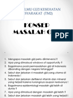 Dasar Ilmu Gizi Kesehatan Masyarakat (TM2)