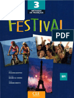 Festival 3 B1 Methode de Francais - Livre de L'eleve OCR