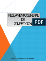 Reglamento General Competiciones FGBM PDF