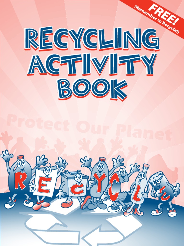 Recycling Activity Book Municipal Solid Waste Recycling