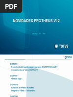Novidades Protheus V12