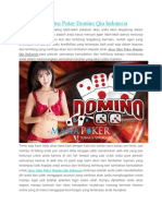 Akses Situs Poker Domino Qiu Indonesia