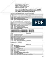 Relação de Medicamentos Do CEAF Disponibilizados Na SES.mg CID 10 Janeiro 17 SITE 155