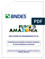 Relatorio de Desempenho Do Projeto Bndes n2