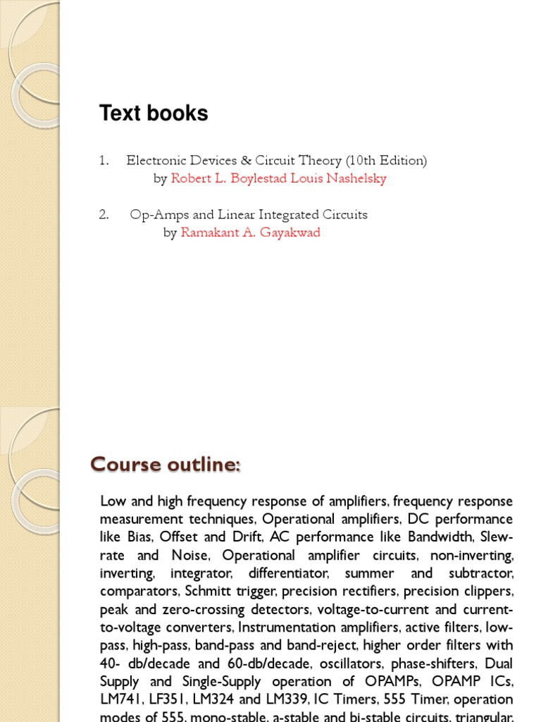 Operational Amplifier By Ramakant Gaikwad Pdf Creator
