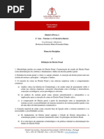 Programa Lic 201617 Direito Penal I TA e TB