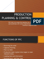 Production Planning & Control