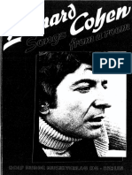 Leonard Cohen Songs From A Room Guitar Songbook PDF